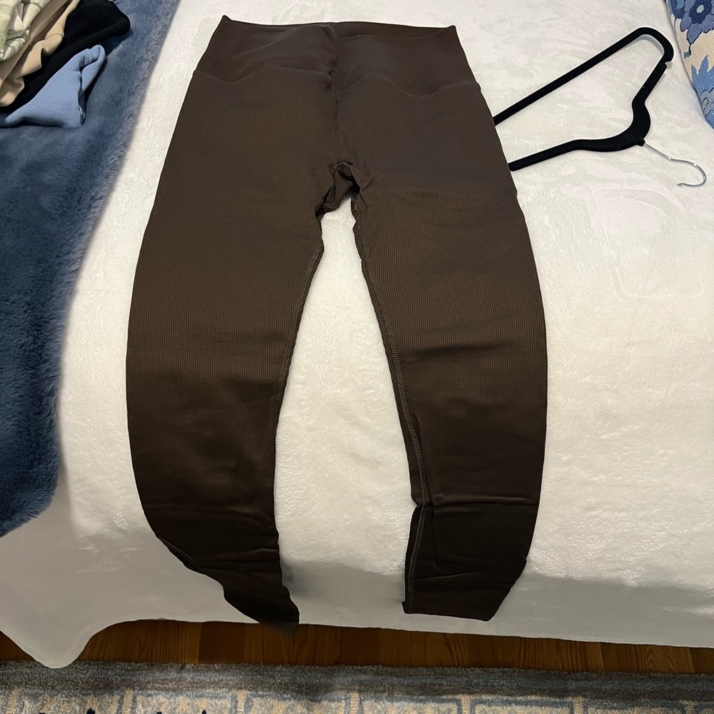 Alo Seamless High Waisted Ribbed Leggings
